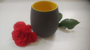 Black Porcelain Cocktail Cup