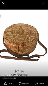 Rattan Handbag - Handmade with Pride and Tradition